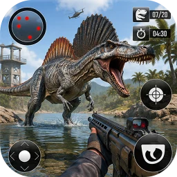 Ikon Game Berburu Dinosaurs Liar 3D